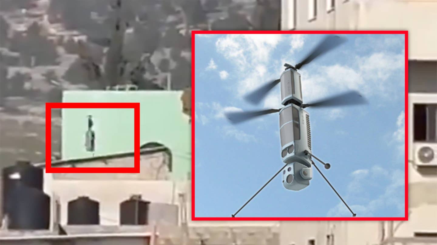 Video footage has emerged appearing to show the first use of the Spike FireFly loitering munition in the current conflict in Gaza.