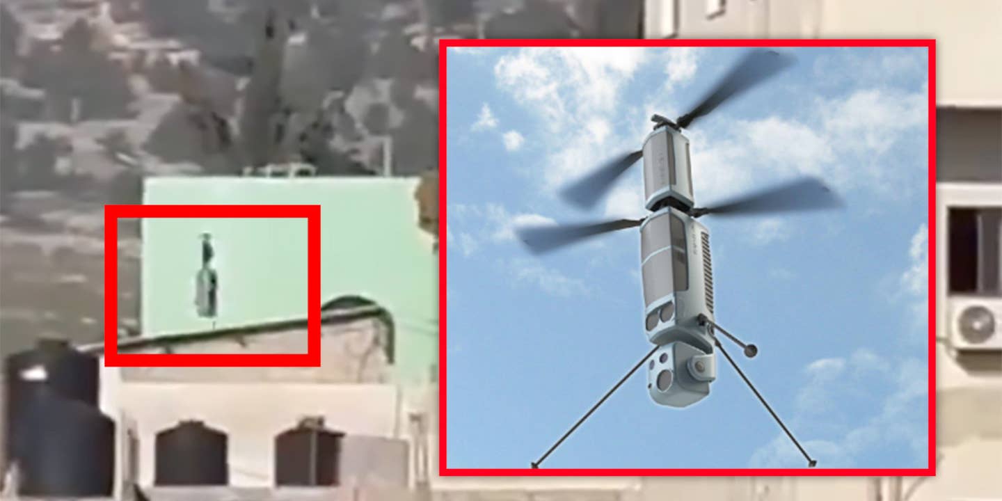 Video footage has emerged appearing to show the first use of the Spike FireFly loitering munition in the current conflict in Gaza.