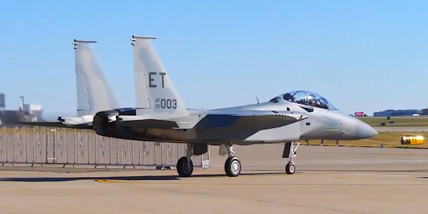 Boeing says it has delivered the second pair of F-15EX Eagle II fighters to the U.S. Air Force after a year of delays.