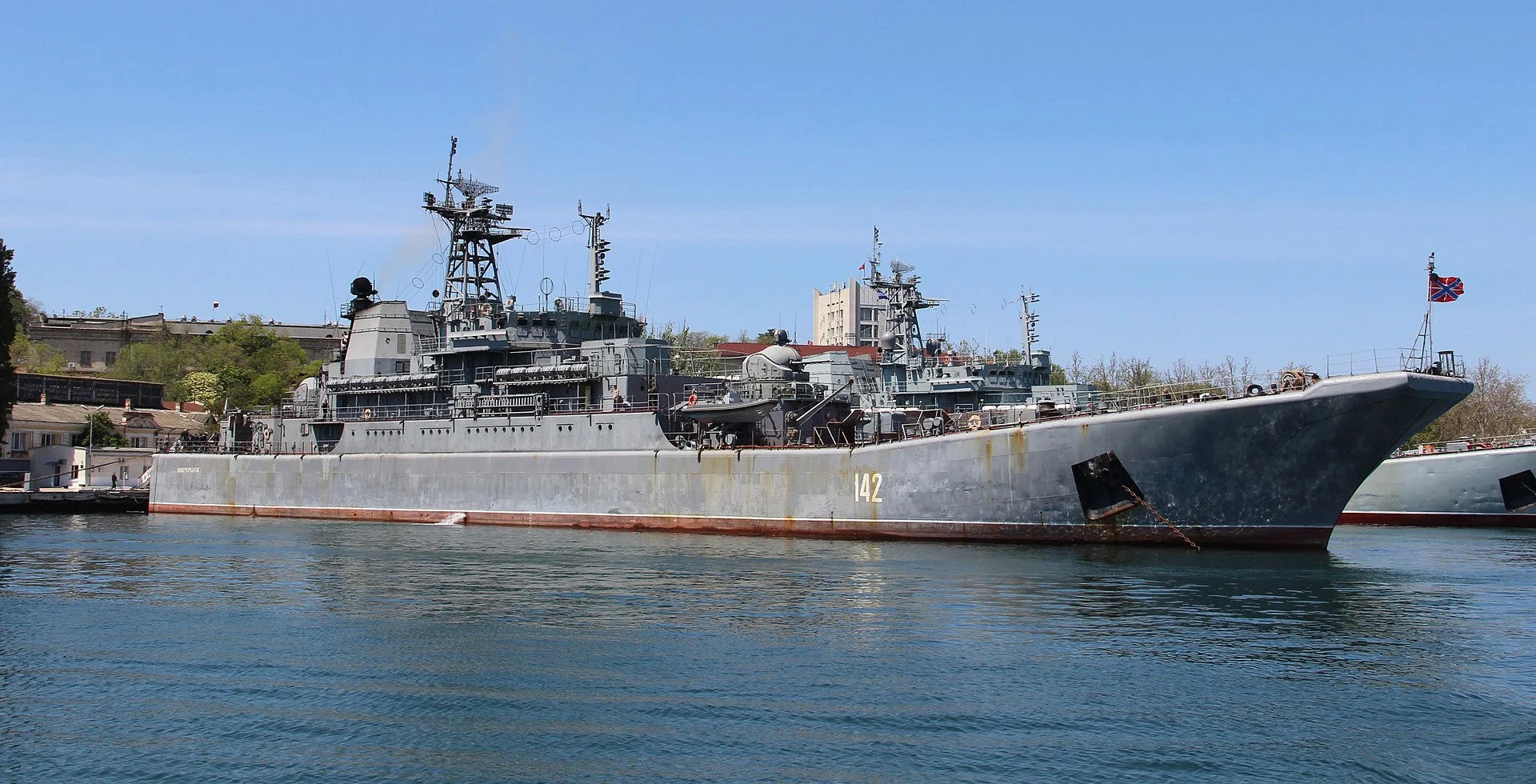 The Ropucha class landing ship Novocherkassk. (Vadim Indeikin via Wikicommons)