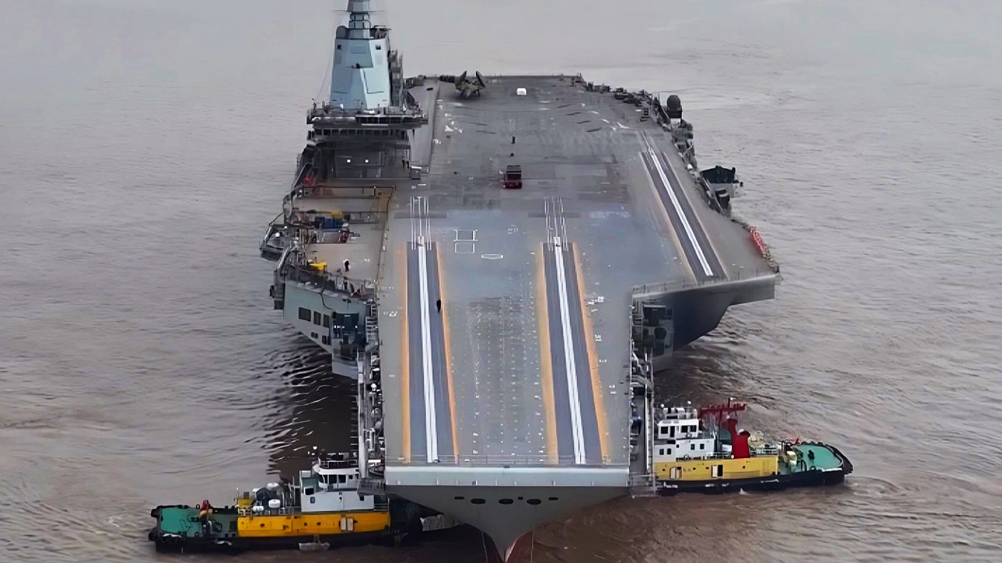 Our Best Look At Chinas Nearly Completed New Aircraft Carrier