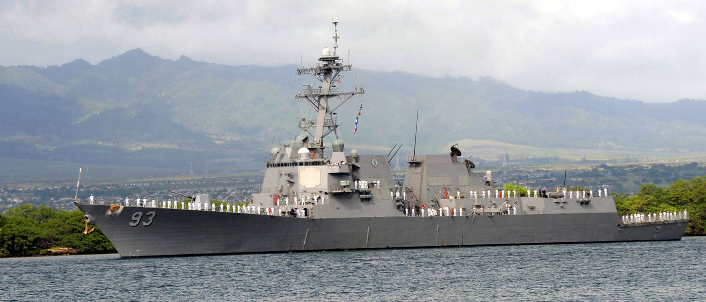 The USS<em> Chung Hoon</em>. <em>USN</em>