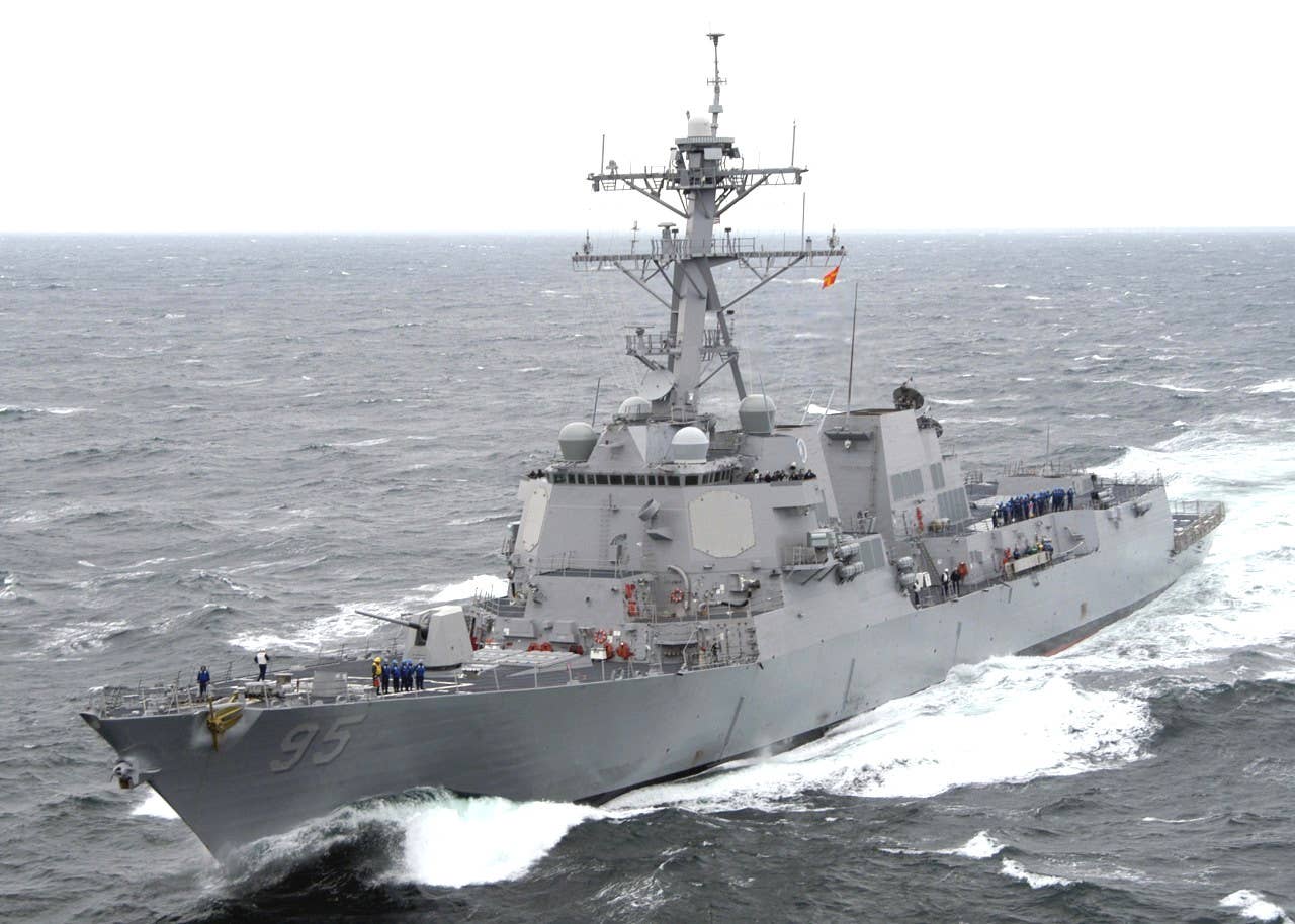 The USS <em>James E. Williams</em>. <em>USN</em>