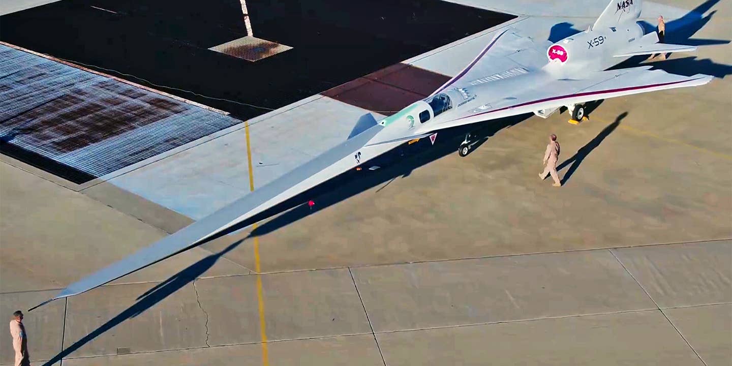 NASA's X-59 supersonic test aircraft, developed by Lockheed Martin's Skunk Works, has finally been rolled out.