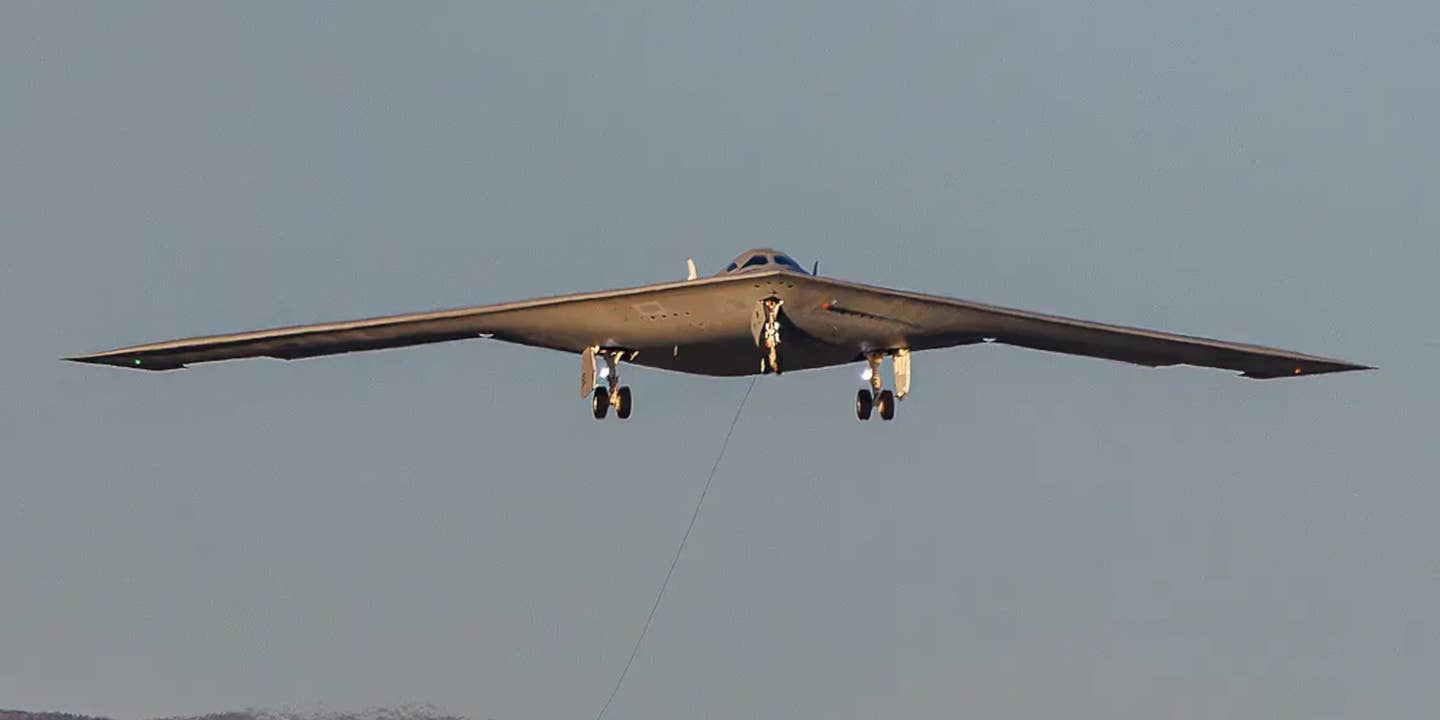 Flight testing of the B-21 Raider at Edwards Air Force Base in California is now underway.