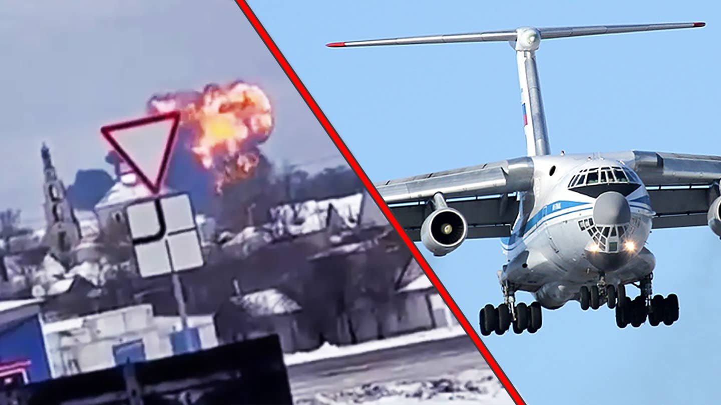 IL-76 crashes in Russia