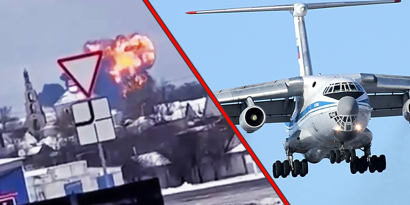 IL-76 crashes in Russia