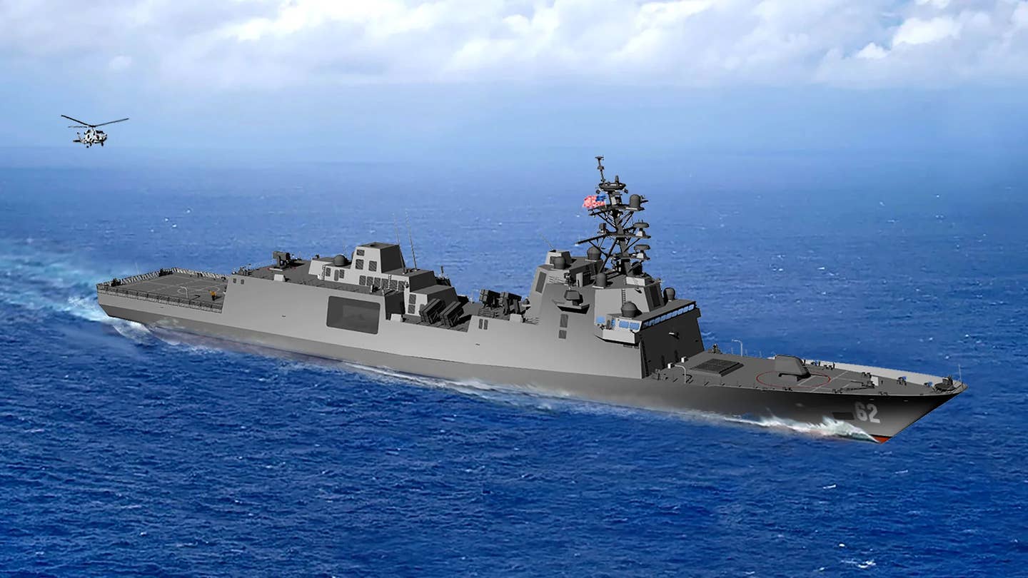 A rendering of the future first-in-class USS <em>Constellation</em>. <em>USN</em>