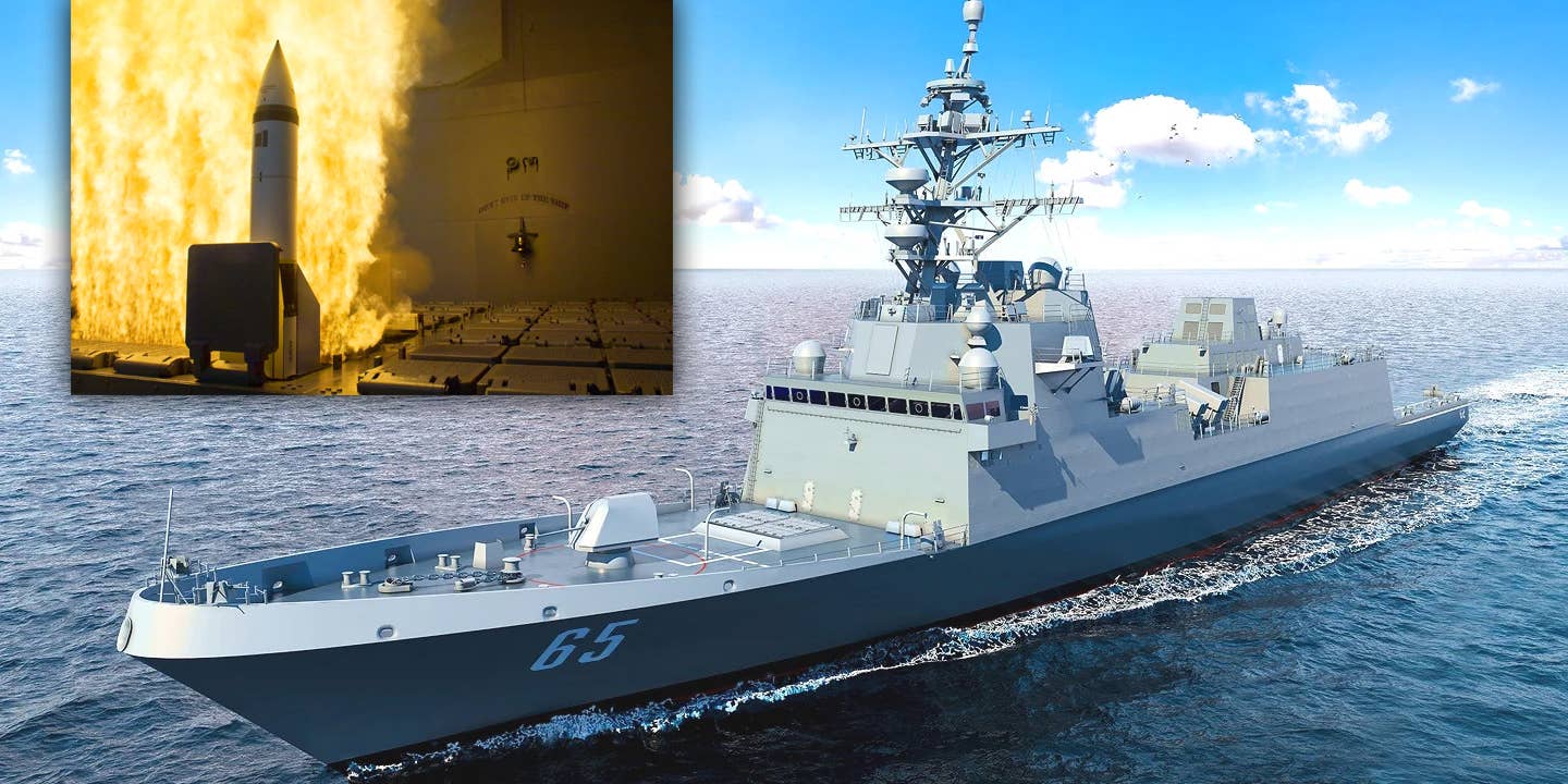 Recent events in the Red Sea had prompted new qusetions about whether a 32 cell vertical launch system array for various types of missiles is sufficient as part of the overall armament package for the US Navy's future Constellation class frigates.