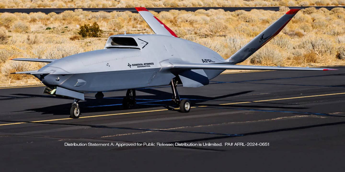 General Atomics has unveiled the XQ-67A drone, which it built as part of the US Air Force's secretive Off-Board Sensing Station (OBSS) program.