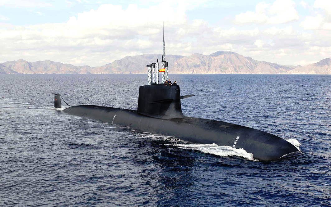 An artist's conception of the S-80 Plus submarine. <em>Navantia</em>