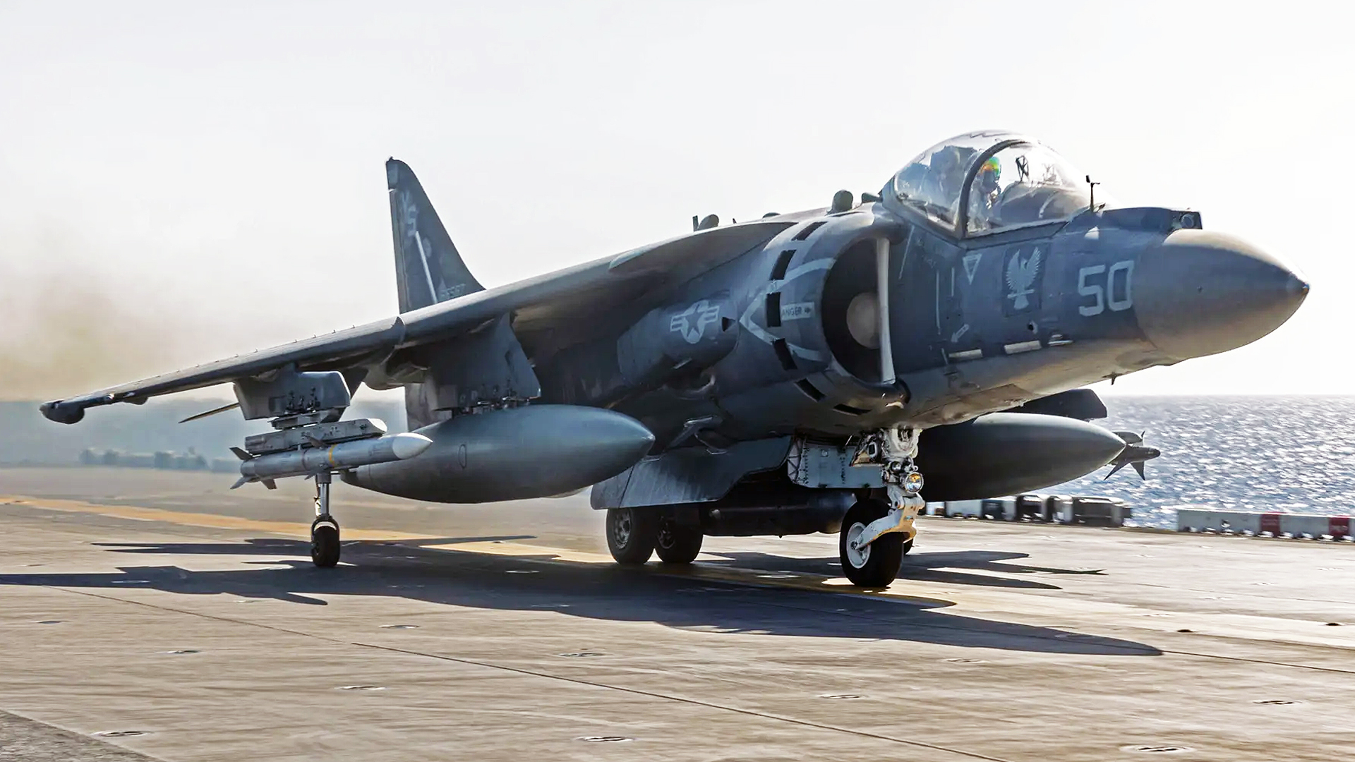 Marine Corps AV-8B Harrier Pilot Intercepted Seven Drones (Updated)