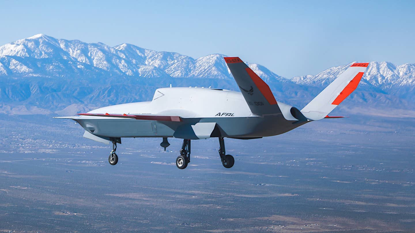 General Atomics' XQ-67A drone, built for the Air Force's Off-Board Sensing Station (OBSS) program, has made its first flight.