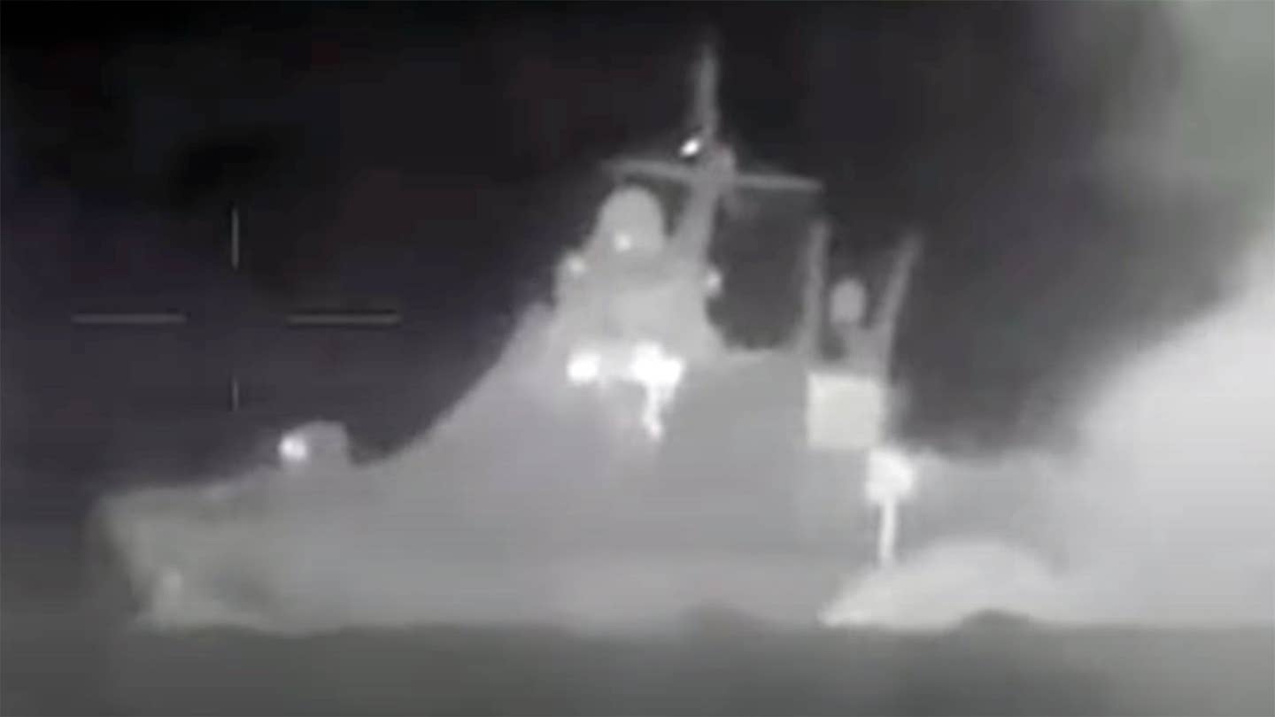 SERGEI KOTOV was sunk by Ukrainian drone boats.