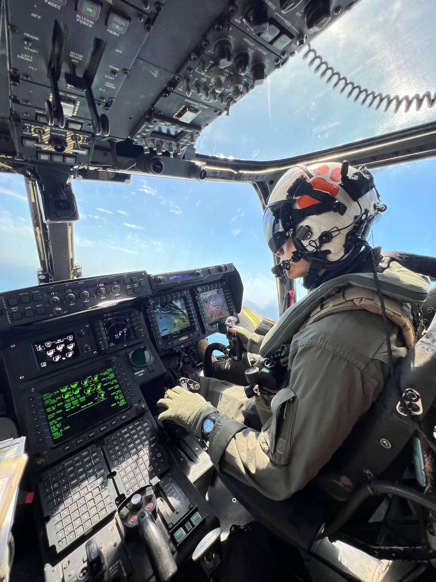 VMX-1 MV-22 Osprey pilot. (Author's image)