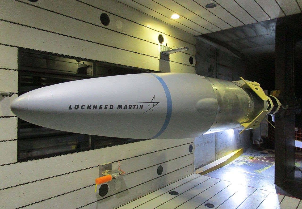 Wind tunnel testing in support of ARRW. <em>Lockheed Martin</em>