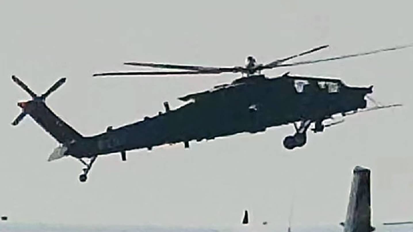 China's new Z-21 heavy attack helicopter