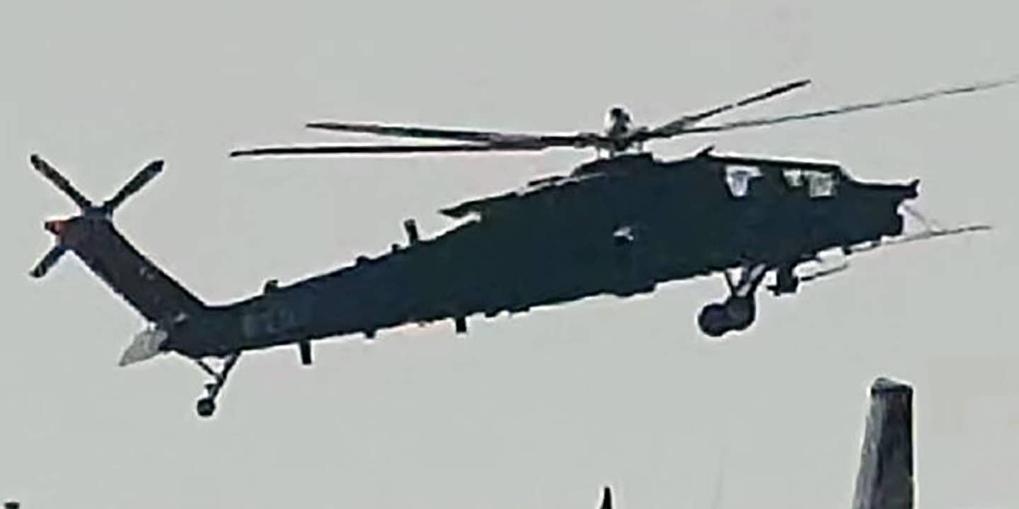 China's new Z-21 heavy attack helicopter