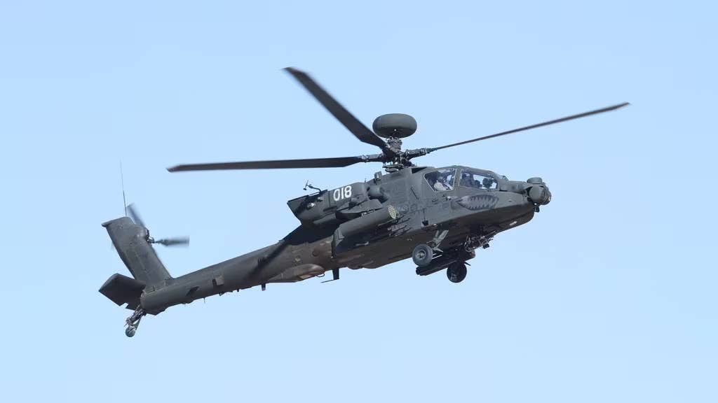 A 16th Combat Aviation Brigade AH-64 Apache. <em>US Army</em>