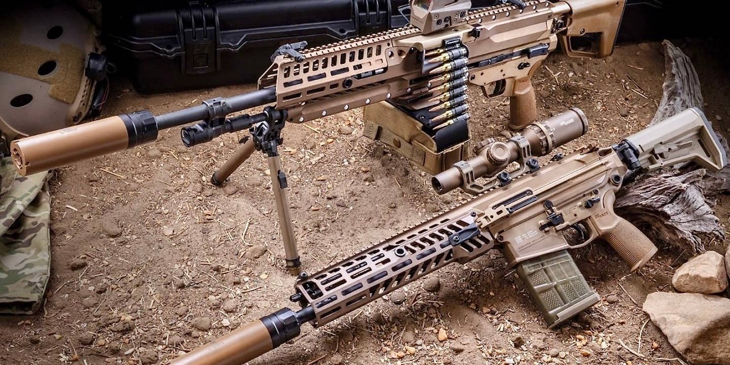 Sig's M7 and M250 guns