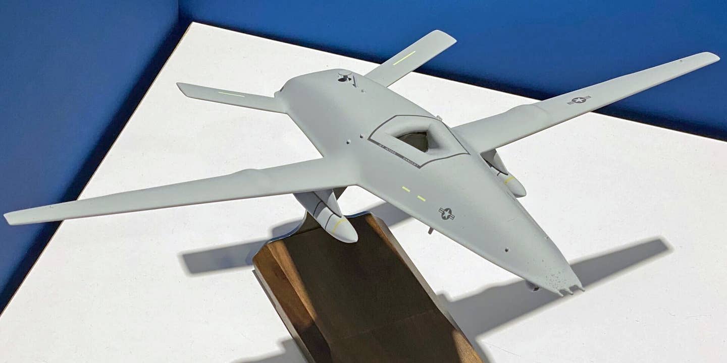 MQ-25 with LRASM missiles