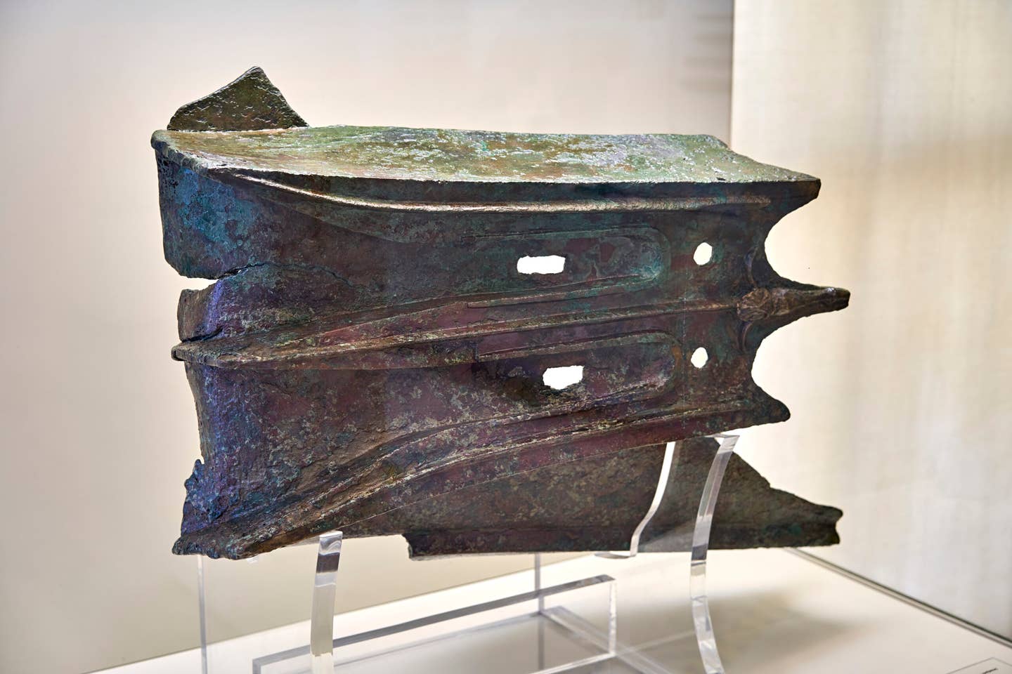 Ram of an ancient war ship, probably a trireme, 4th century. <em>B.C. George E. Koronaios via Wikimedia Commons, CC-BY-SA-4.0</em>