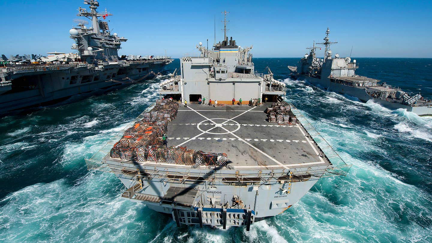 Contested logistics in the pacific