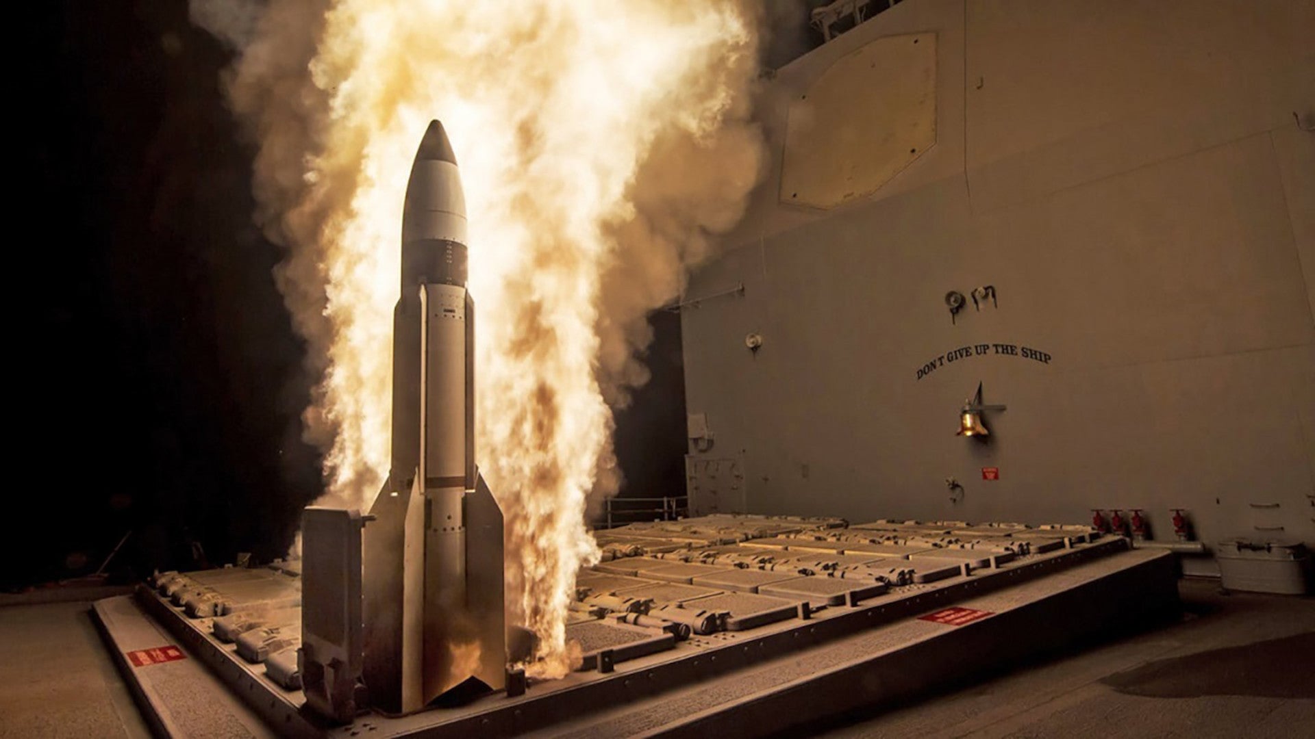 Signs Point To Combat Debut Of Navy's SM-3 Interceptor Against Iranian Ballistic Missiles