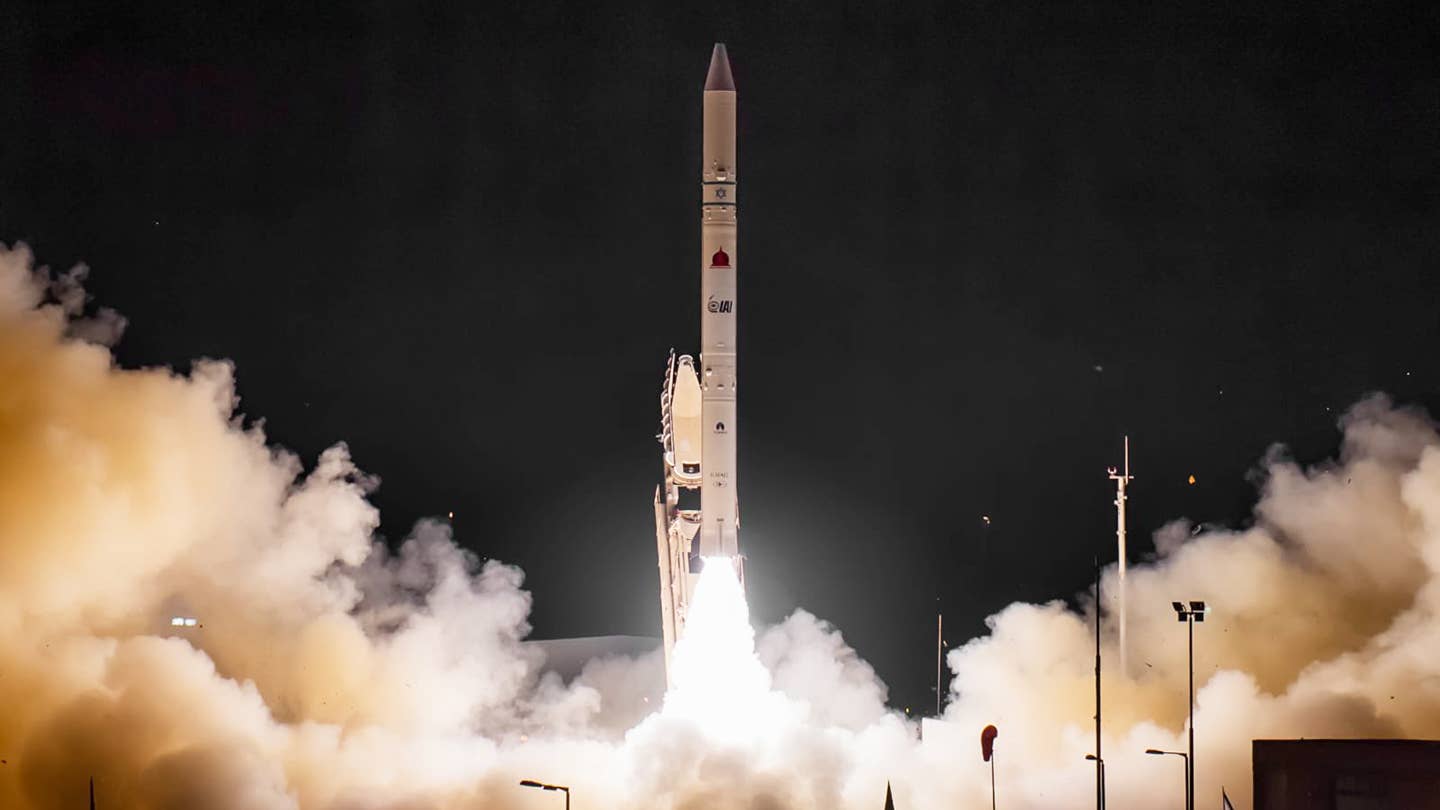 Israeli launch of a Shavit-2 with the Ofek 13 satellite