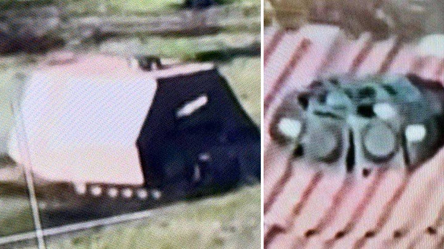 A new and larger Russian 'turtle tank' has emerged and is also equipped with a counter-drone electronic warfare jammer.