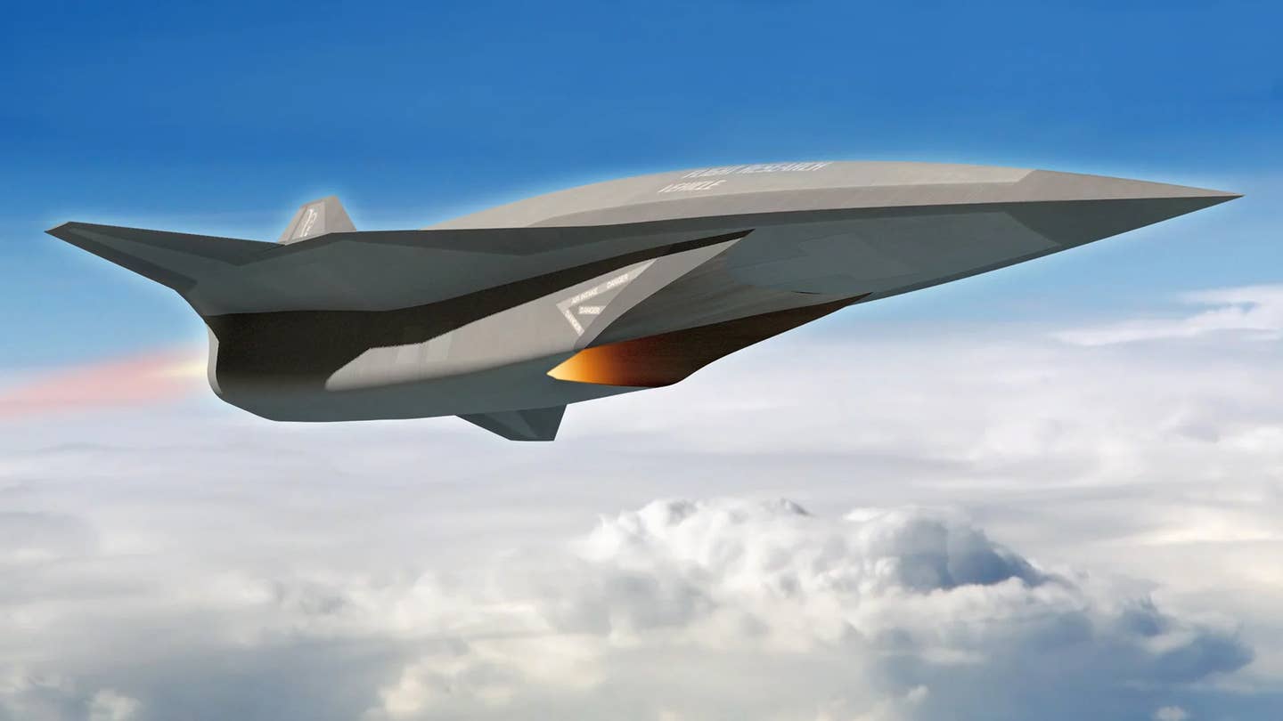 Lockheed's 'SR-72' hypersonic plane concept. (Lockheed Martin Skunk Works)