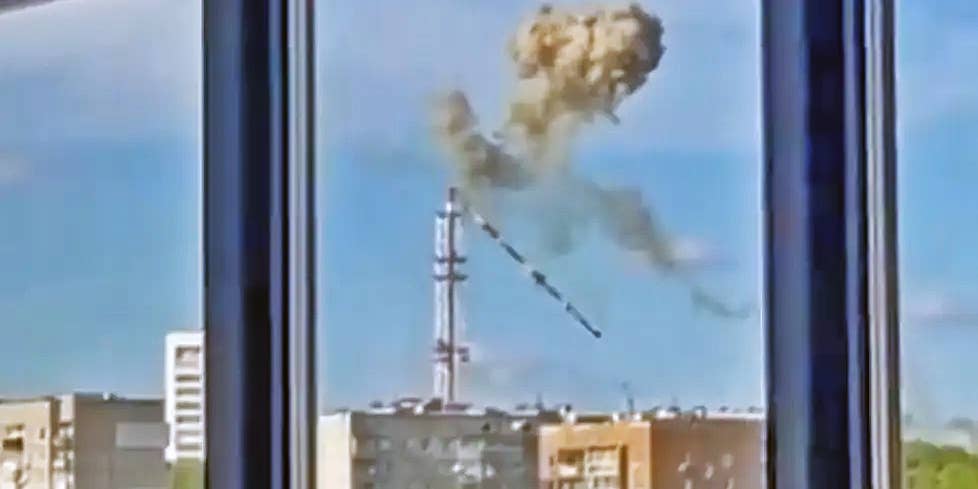 Dramatic footage has emerged of the destruction of the huge TV tower in the Ukrainian city of Kharkiv, in the northeast of the country. The city, Ukraine’s second largest, has come under fierce air attack in recent weeks, while the TV tower was subject to another Russian attack, earlier in the conflict, after which it was repaired.