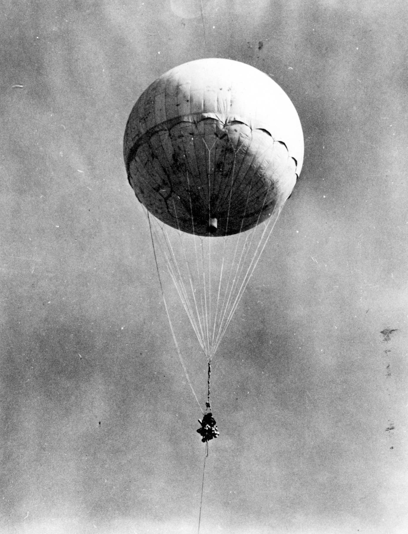 A Japanese balloon bomb from World War II. (National Museum of the Air Force photo)