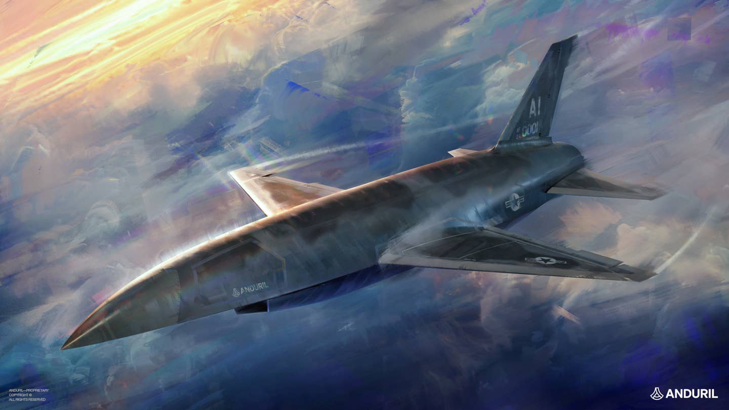 An artist's conception of the CCA variant of the Fury drone. <em>Anduril</em>