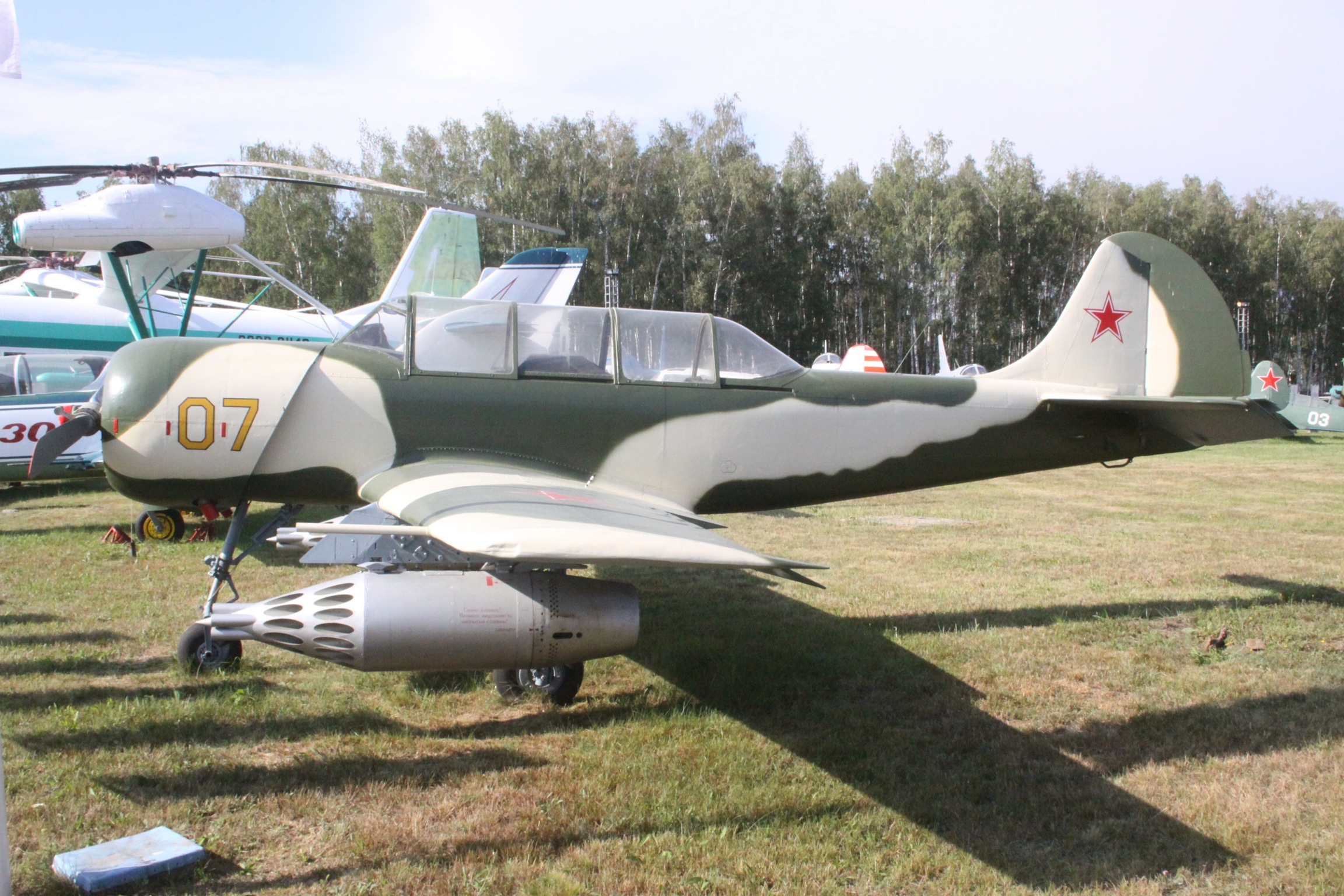 A preserved Yak-52B. <em>Aeroprints.com/Wikimedia Commons</em>