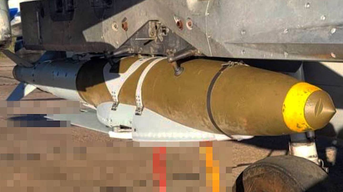 One of the JDAM-ER precision-guided bombs already supplied to Ukraine.