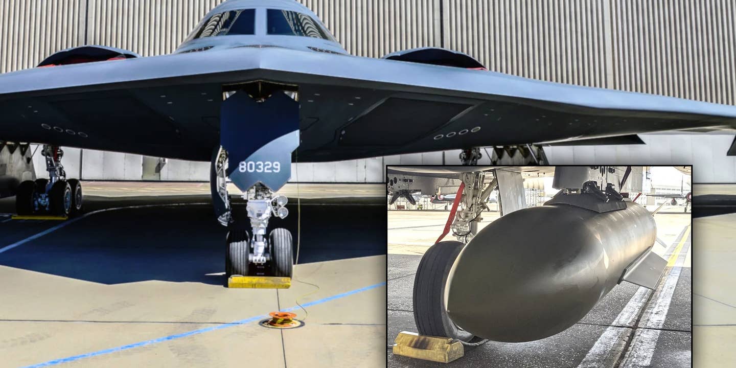 The Air Force new 5,000-pound-class GBU-72/B bunker buster bomb could be a future addition to the B-2 bomber's arsenal.