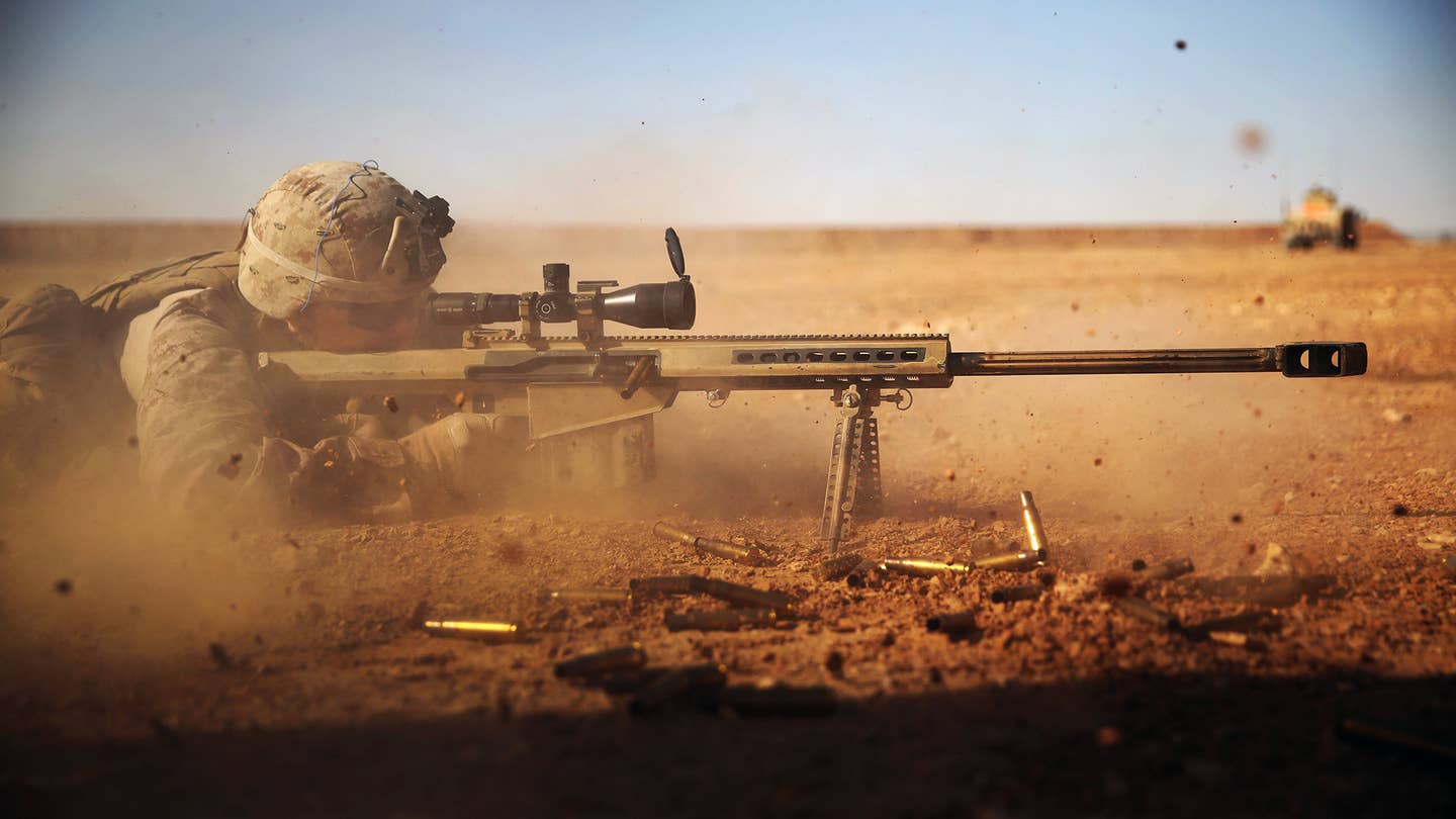 قيادة العمليات الخاصة SOCOM تبحث عن استبدال جولة اصغر لبندقية Barrett .50 Caliber Sniper Rifle