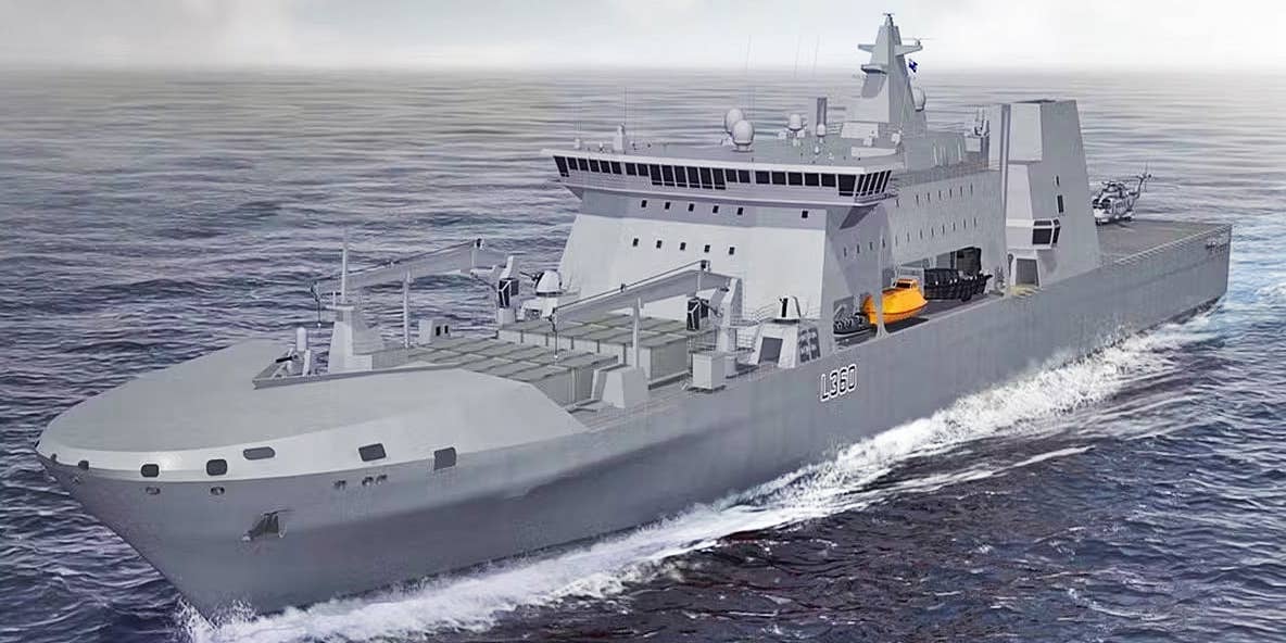 The United Kingdom has announced plans to build up to six new Multi Role Support Ships (MRSS), a new class of amphibious warfare vessels that will join an ambitious shipbuilding program that now includes a total of 28 warships and submarines. The new MRSS vessels will also accommodate drones, a growing area of interest for the U.K. Royal Navy.