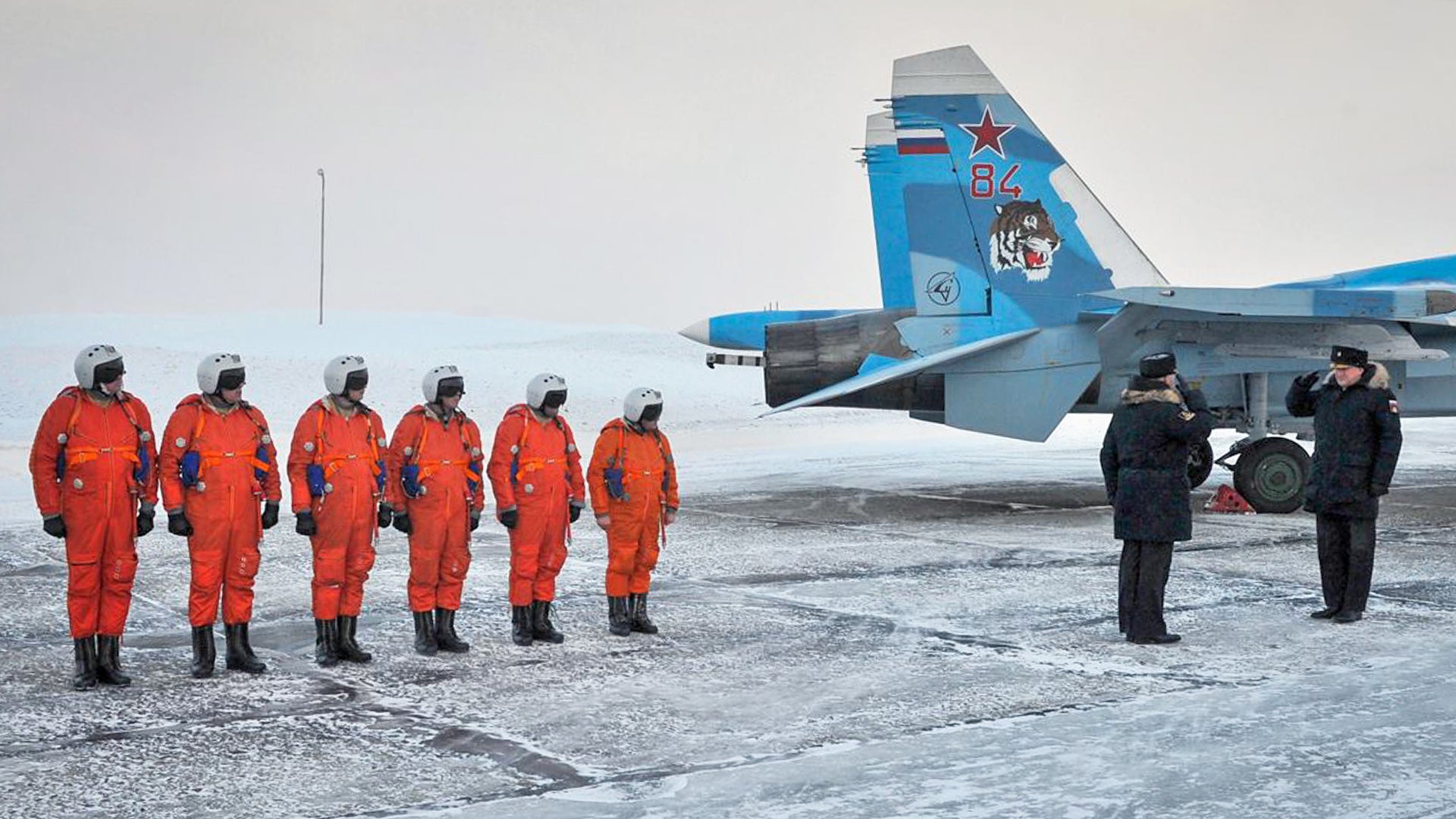 Watch Russia’s Lone Carrier Air Wing Arrive Home After Troubled Deployment