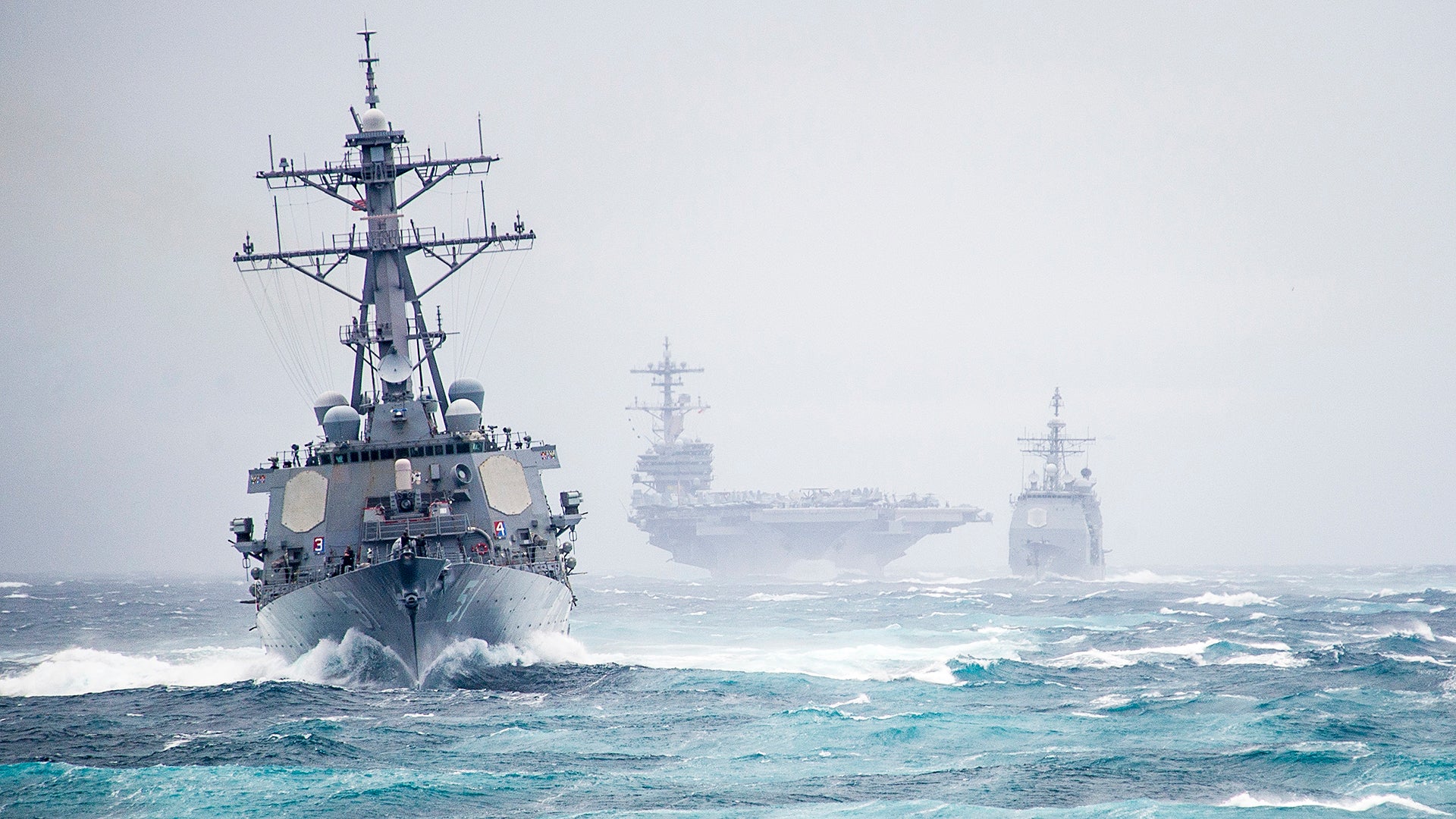Here’s the Location of Every American Carrier and Amphibious Assault Ship Right Now