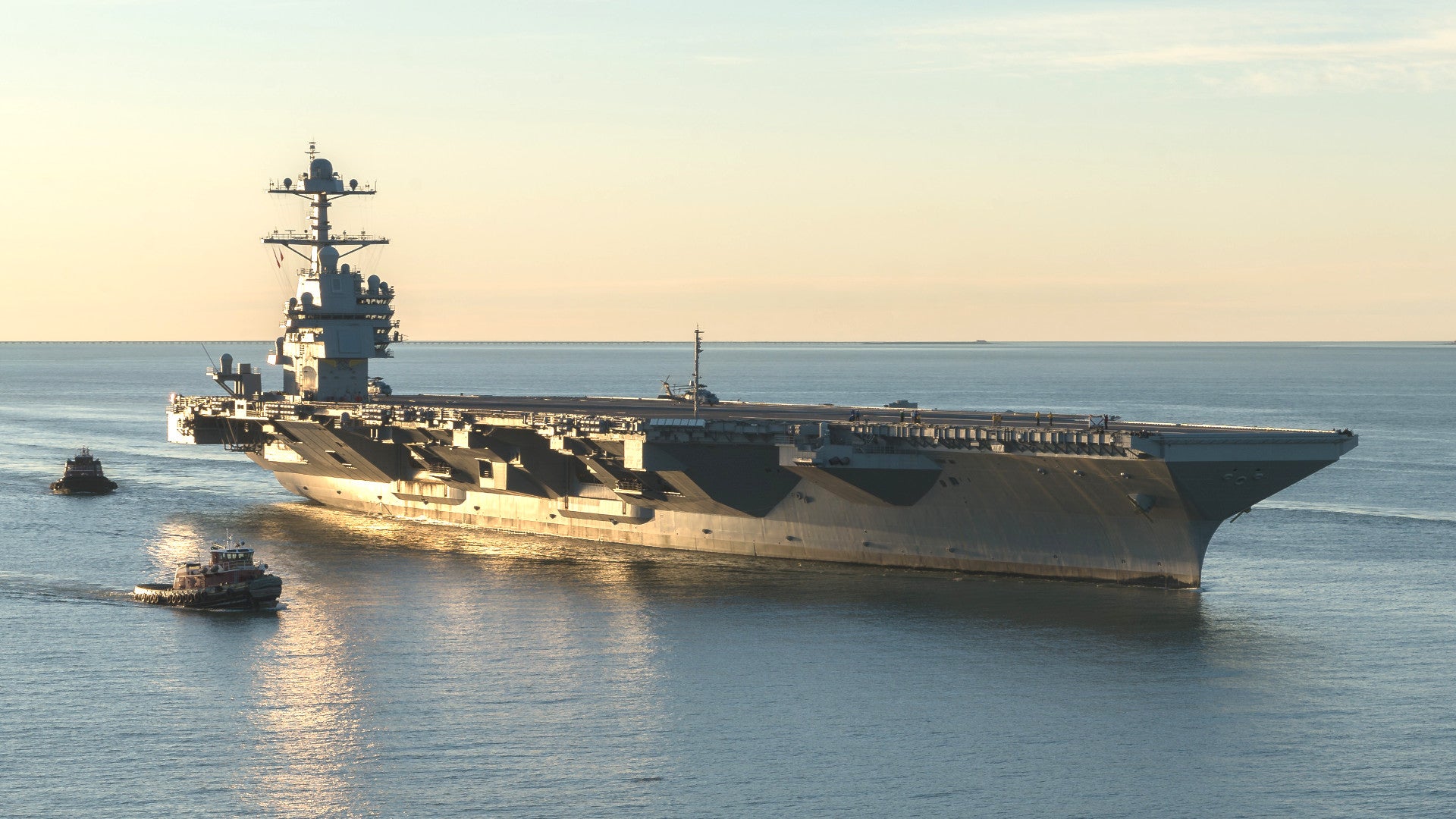 The US Navy’s Newly Delivered Supercarrier Still Needs a Ton of Work