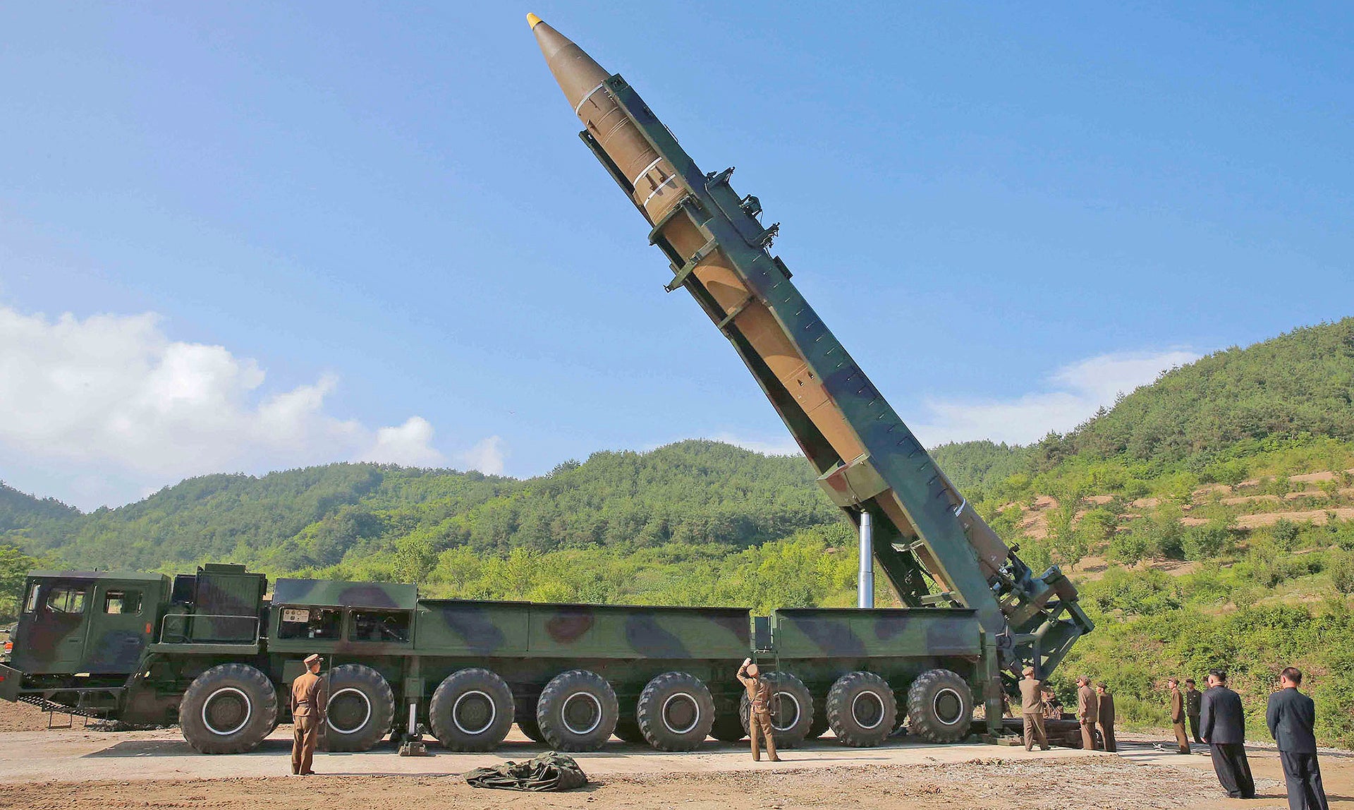 N. Korea Posts On-Board Film Of Missile Flight As US Says It Spied On Launch Site