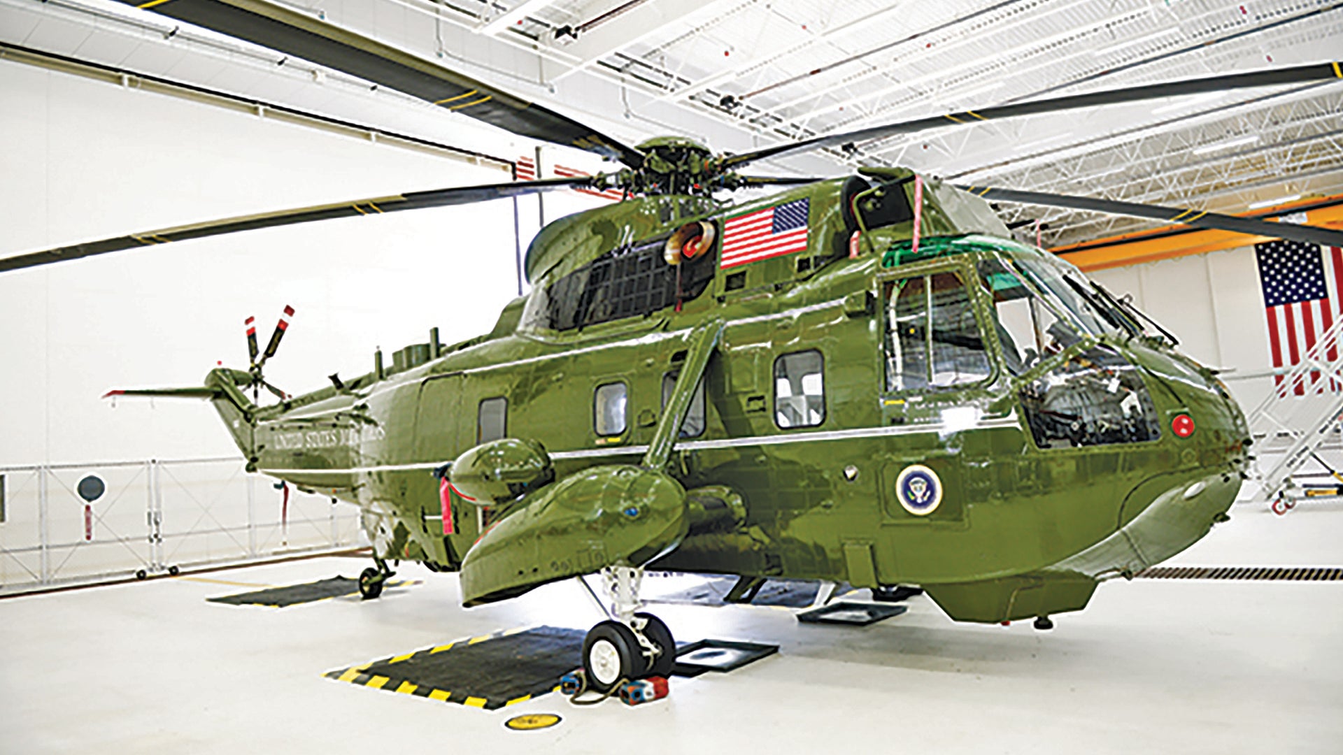 This Marine One Test Helicopter Was Brought Back From The Dead