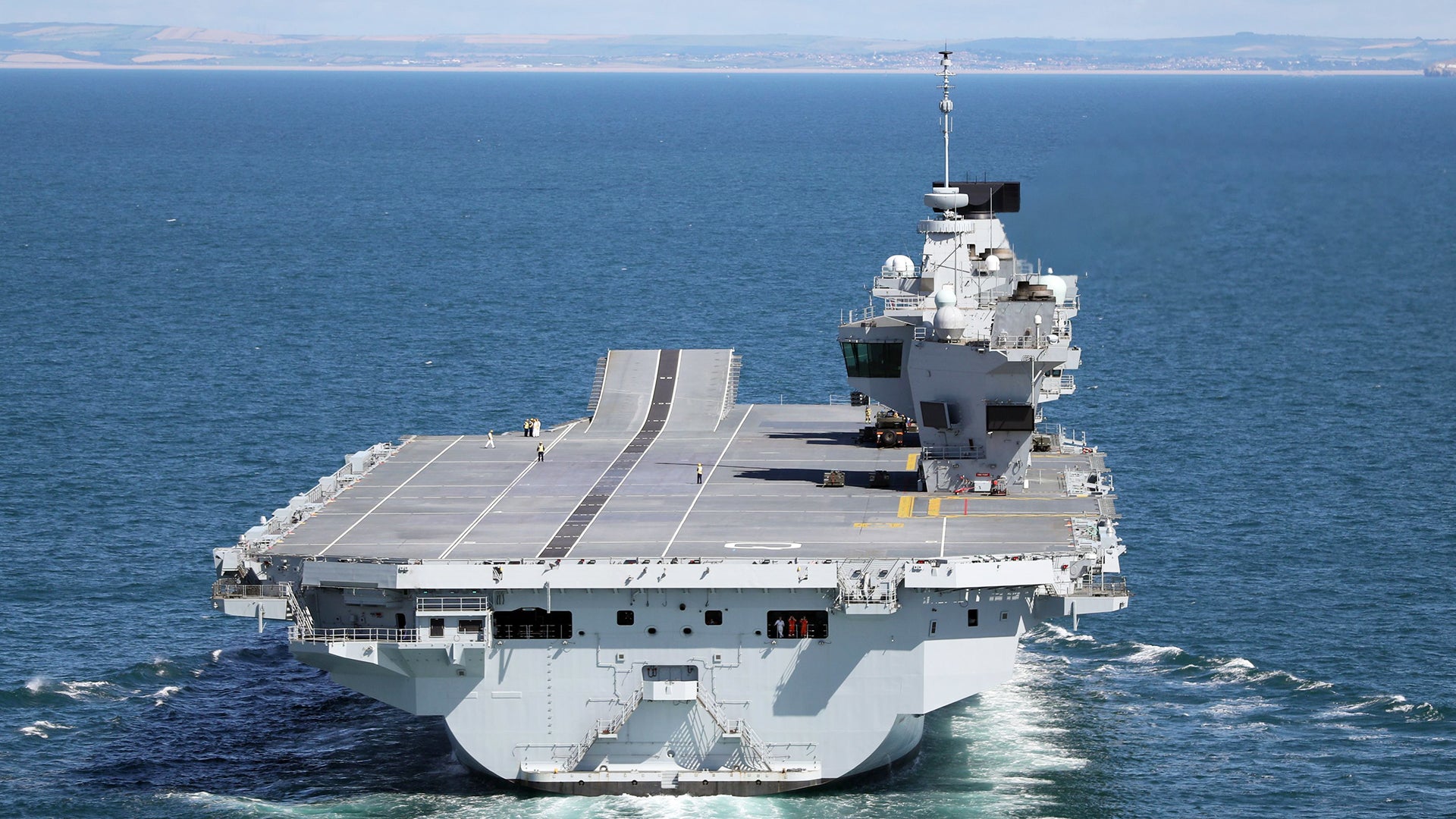 Queen Elizabeth Class Carriers Have Woefully Inadequate Close-In Air Defense Capabilities