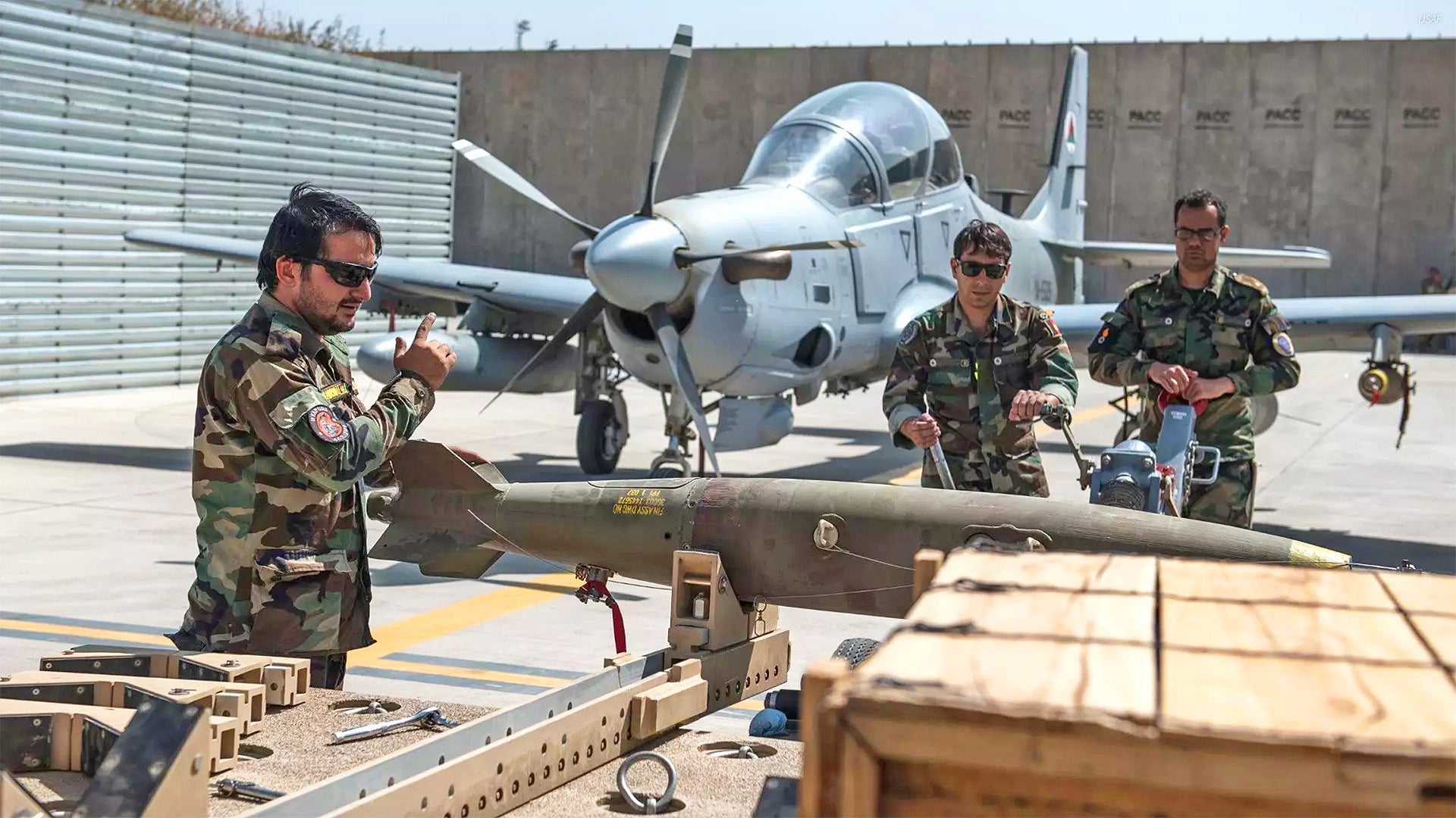 Afghan A-29s Aren’t Dropping Laser-Guided Bombs or Engaging Targets at Night