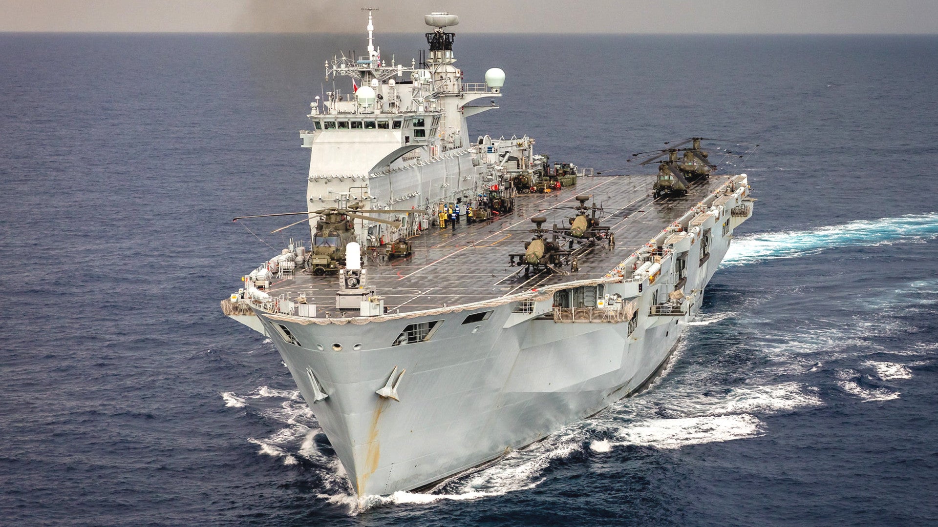 Brazil Is Reportedly Buying the Royal Navy’s Only Helicopter Carrier On the Cheap
