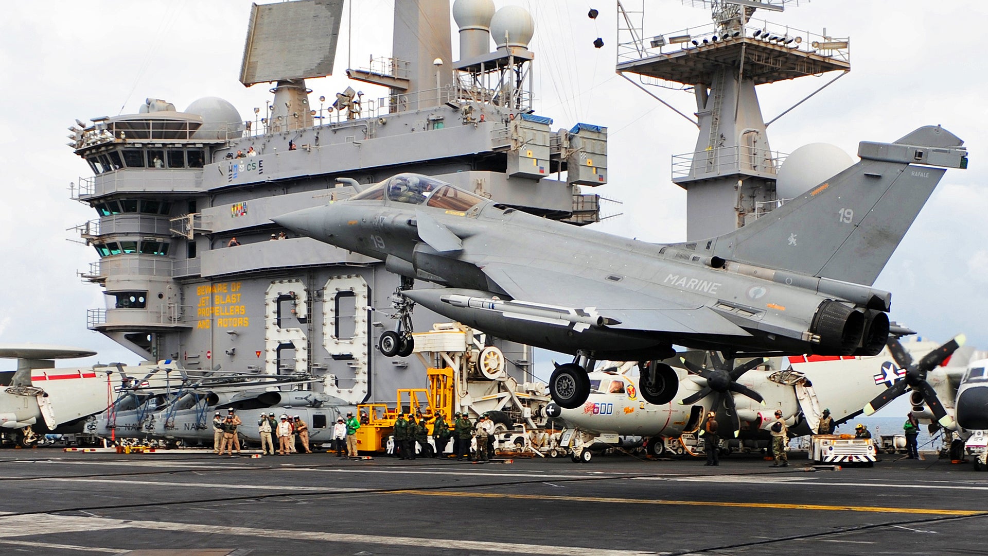 French Rafale Fighters Will Deploy Aboard An American Supercarrier This April