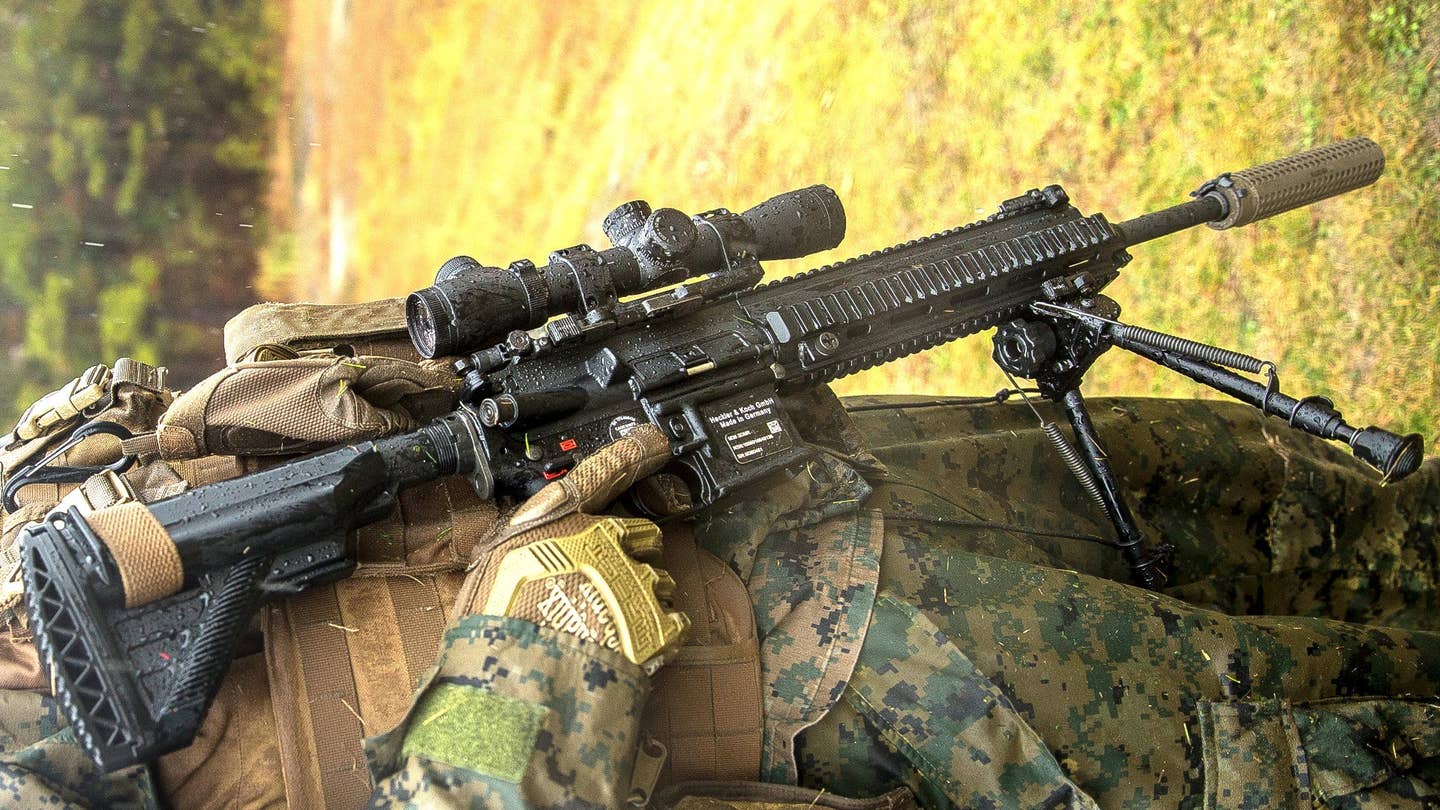 The USMC’s Beloved M27 Automatic Rifle Gets Another Job As The M38 Marksman Rifle