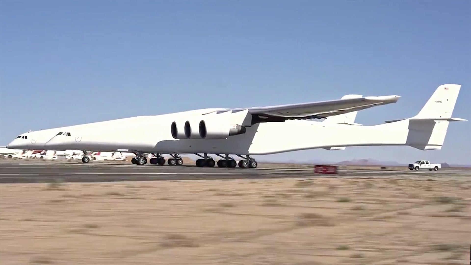 Stratolaunch Rumbles Down Runway As Pentagon’s Interest In Rapid Space Access Mounts